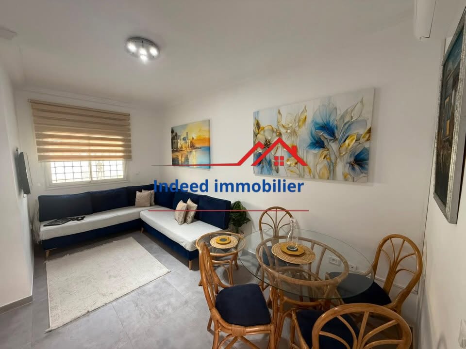  À VENDRE – Appartement S+1  Meublé à Ennasr 1