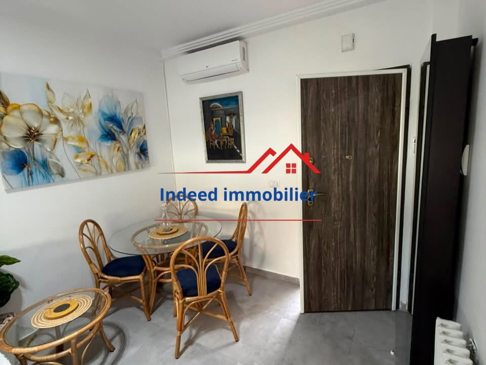  À VENDRE – Appartement S+1  Meublé à Ennasr 1