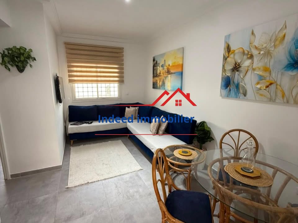  À VENDRE – Appartement S+1  Meublé à Ennasr 1