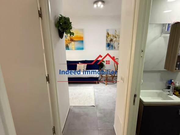  À VENDRE – Appartement S+1  Meublé à Ennasr 1