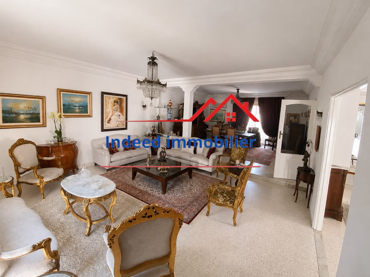  À VENDRE – Magnifique Villa S+5 à El Manar 2 