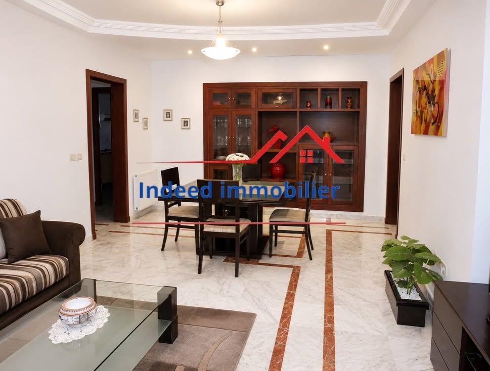  À LOUER – Appartement S+3 Meublé au Lac 2