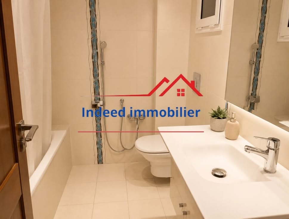  À LOUER – Appartement S+3 Meublé au Lac 2