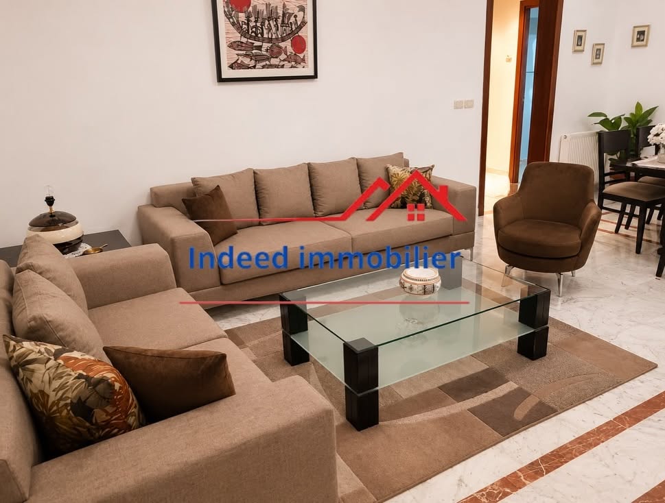  À LOUER – Appartement S+3 Meublé au Lac 2