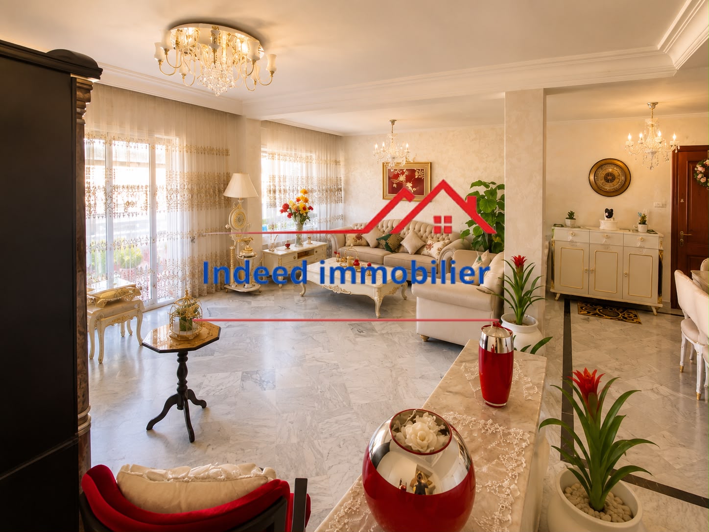  À VENDRE – Magnifique Appartement S+3 à Cité El Ghazala 