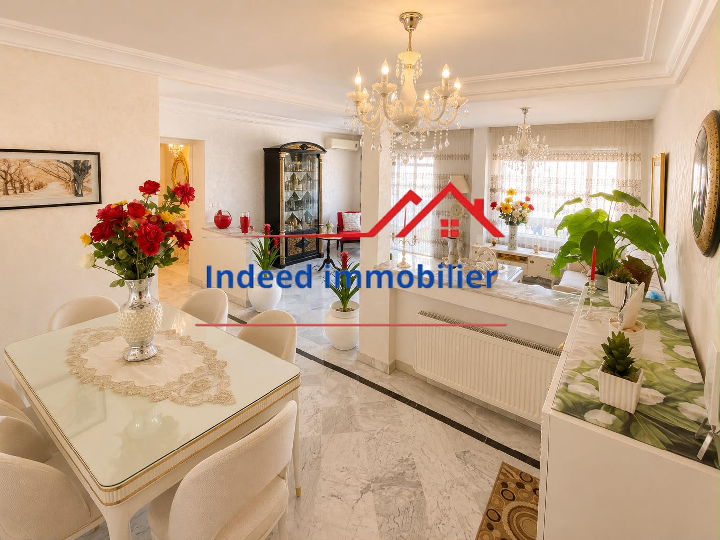  À VENDRE – Magnifique Appartement S+3 à Cité El Ghazala 