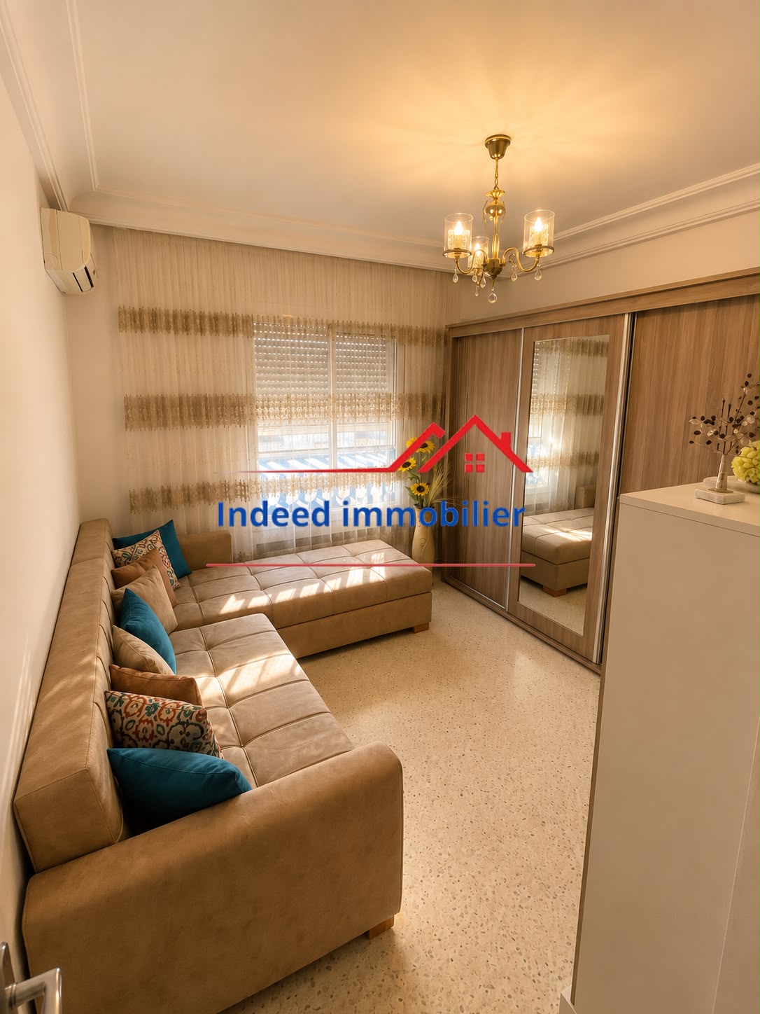  À VENDRE – Magnifique Appartement S+3 à Cité El Ghazala 